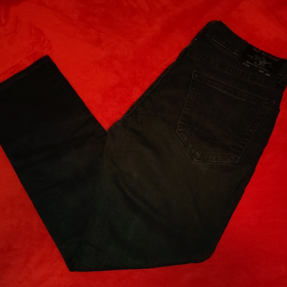 True Religion Women's Black Skinny Jeans